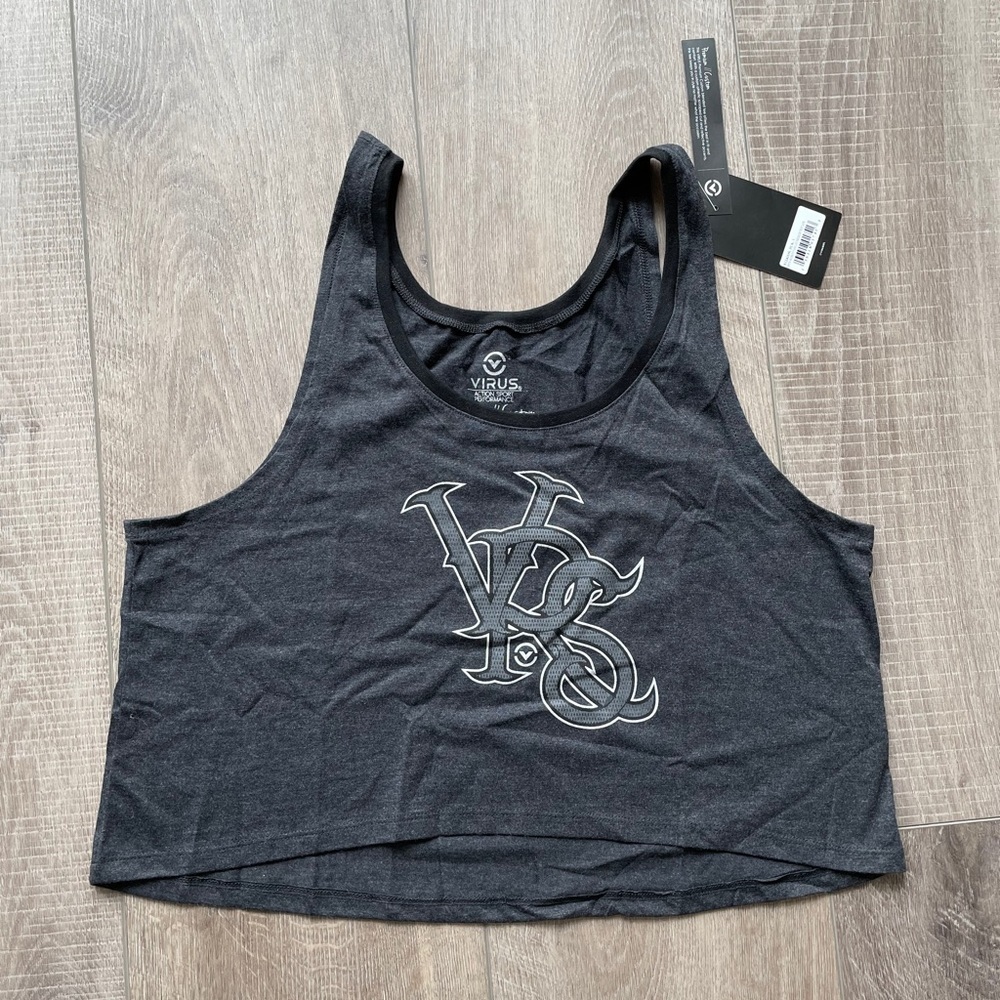 Virus WPC8 Tangled Premium Crop Tank